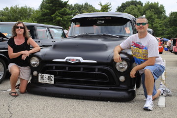 David & Angie at Street Rod Nationals 2015 in Louisville, KY