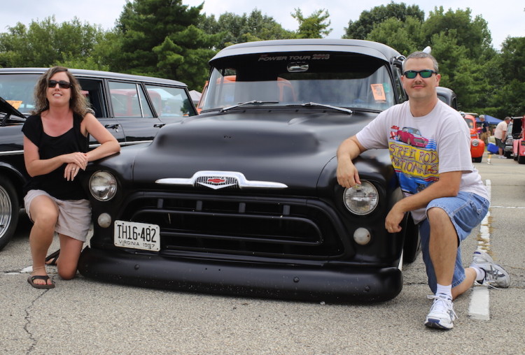 David & Angie at Street Rod Nationals 2015 in Louisville, KY